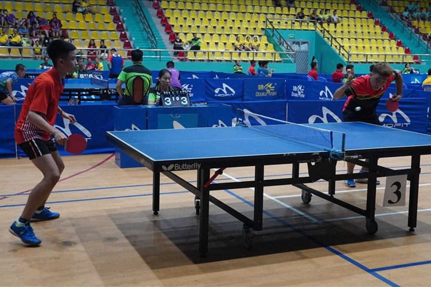 Giải bóng bàn các câu lạc bộ toàn quốc năm 2020 thu hút hơn 300 tay vợt tham gia. Ảnh: Nguyễn Độ