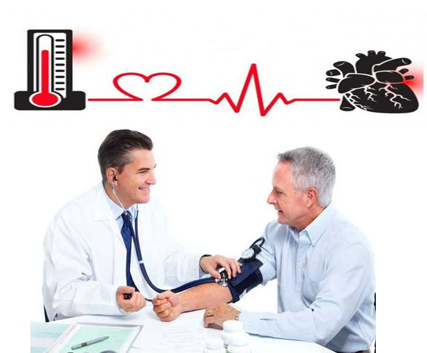 Huyết áp cao là căn bệnh khá phổ biến hiện nay. Đồ họa: Hồng Nhật Huyết áp cao là căn bệnh khá phổ biến hiện nay. Đồ họa: Hồng Nhật