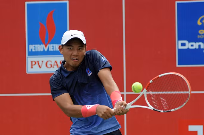 Tay vợt số 1 Việt Nam Lý Hoàng Nam.(Ảnh: DIÊN VỸ)