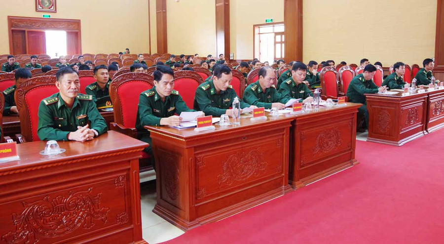 Các đại biểu về dự buổi toại đàm. Ảnh: Anh Huy