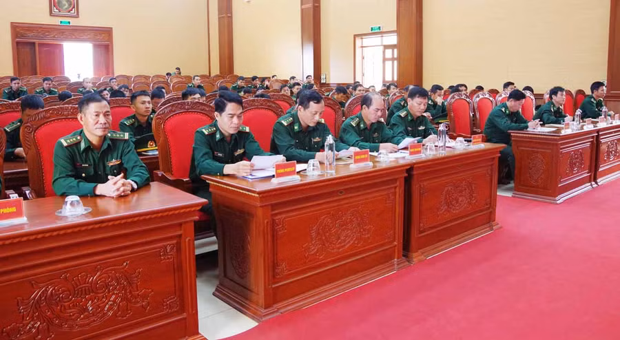 Các đại biểu về dự buổi toại đàm. Ảnh: Anh Huy