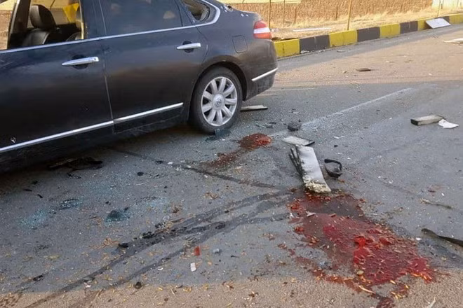  Hiện trường vụ ám sát.