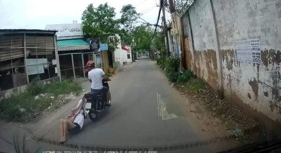 Hình ảnh vụ việc cắt từ clip