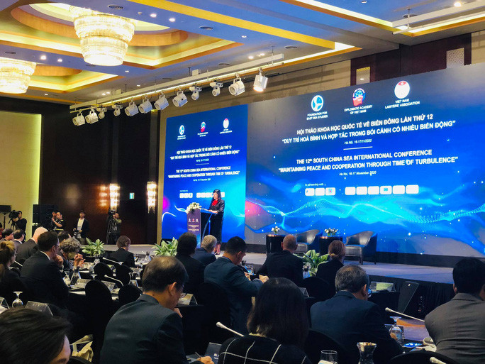 Phiên khai mạc Hội thảo Khoa học Quốc tế về Biển Đông lần thứ 12 sáng nay 16-11  Phiên khai mạc Hội thảo Khoa học Quốc tế về Biển Đông lần thứ 12 sáng nay 16-11