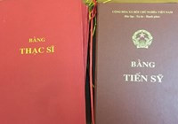  Bằng cấp tiến sĩ, thạc sĩ, nhưng phải thực học !