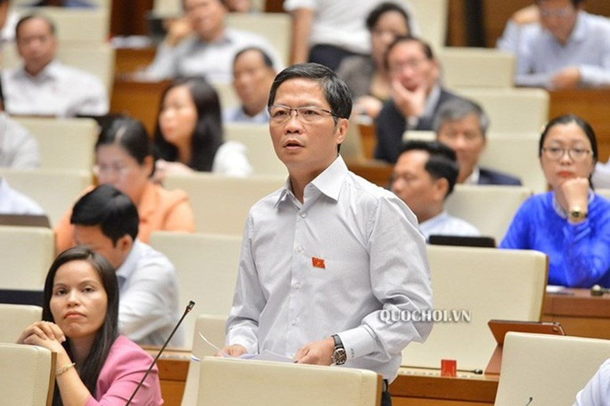 Bộ trưởng Bộ Công thương Trần Tuấn Anh. Ảnh: Quốc hội