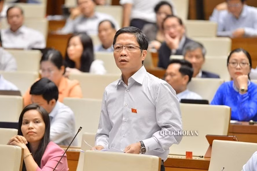 Bộ trưởng Bộ Công thương Trần Tuấn Anh. Ảnh: Quốc hội