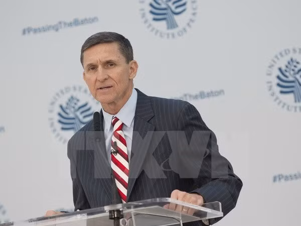 Cựu cố vấn an ninh quốc gia Michael Flynn. (Nguồn: AFP/TTXVN)
