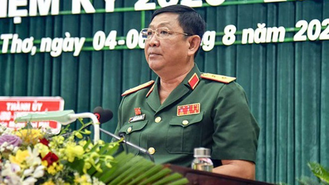 Trung tướng Huỳnh Chiến Thắng. Ảnh QĐND Trung tướng Huỳnh Chiến Thắng. Ảnh QĐND