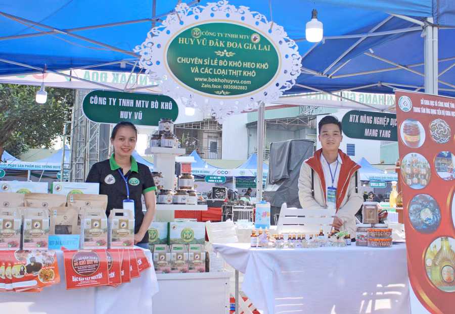Gia Lai: Kinh phí hỗ trợ Chương trình OCOP bị "đắp chiếu" ảnh 2 Các chủ thể có sản phẩm tham gia Chương trình OCOP chưa nhận được kinh phí hỗ trợ của Nhà nước theo quy định. Ảnh: Đức Thụy