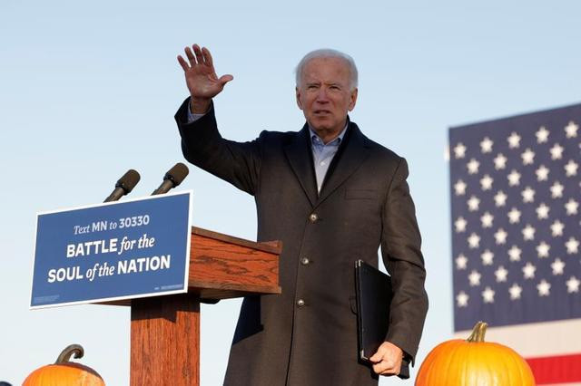 Ứng viên tổng thống Đảng Dân chủ Joe Biden. Ảnh: Reuters