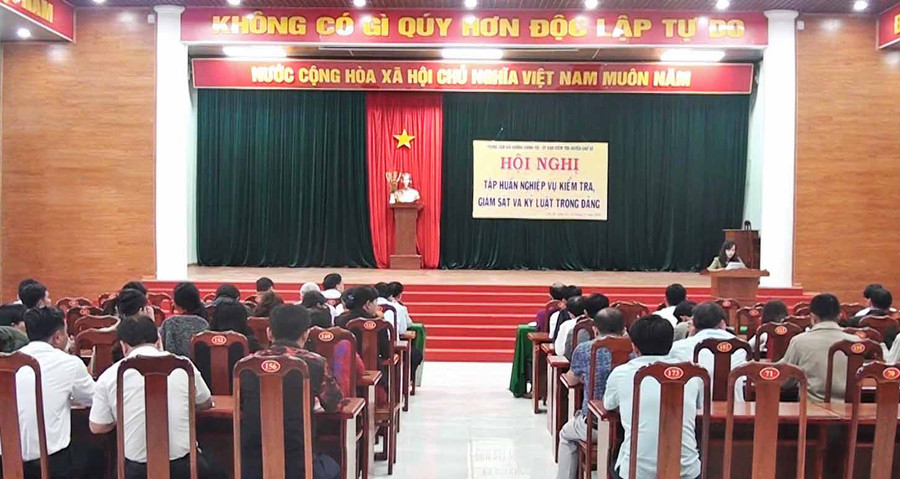 Quang cảnh hội nghị. Ảnh: Mỹ Đức Quang cảnh. Ảnh: Mỹ Đức