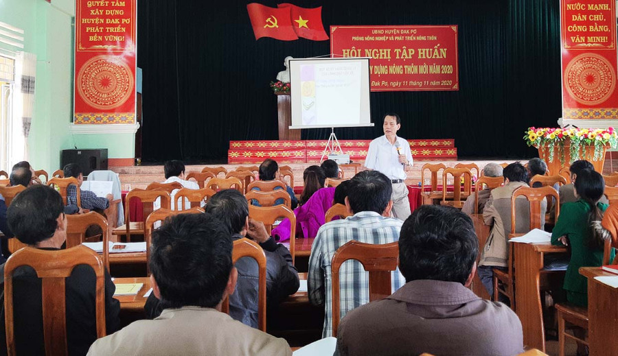  Quang cảnh buổi tập huấn. Ảnh: Tuyết Mai