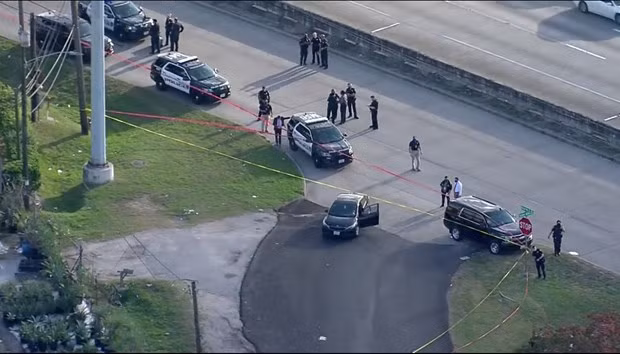 Cảnh sát phong tỏa hiện trường vụ nổ súng. (Nguồn: fox7austin.com)