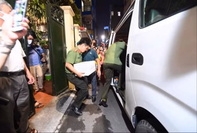  Cơ quan An ninh điều tra Bộ Công an khám xét nhà ông Nguyễn Đức Chung