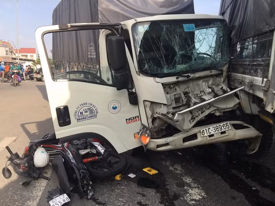 Hiện trường vụ tai nạn