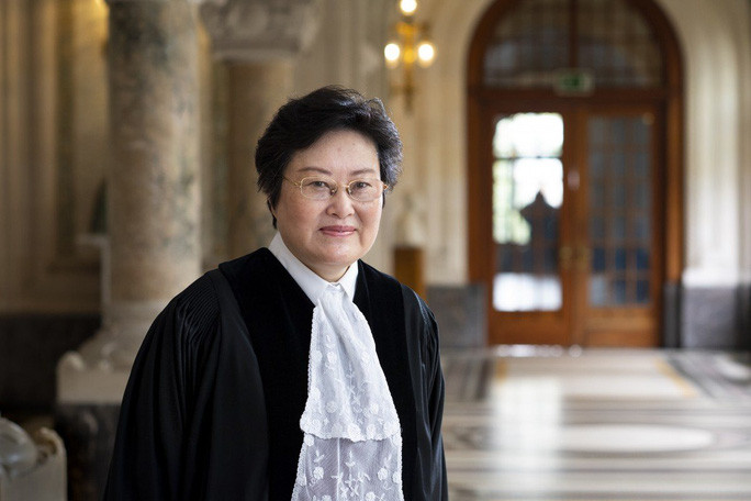 Thẩm phán Trung Quốc Tiết Hãn Cầu. Ảnh: ICJ
