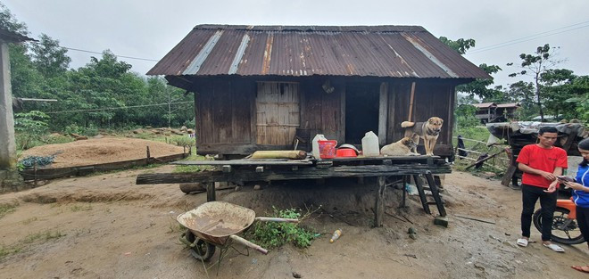 Ngôi nhà xiêu vẹo của anh Xuôn ẢNH: THANH LỘC