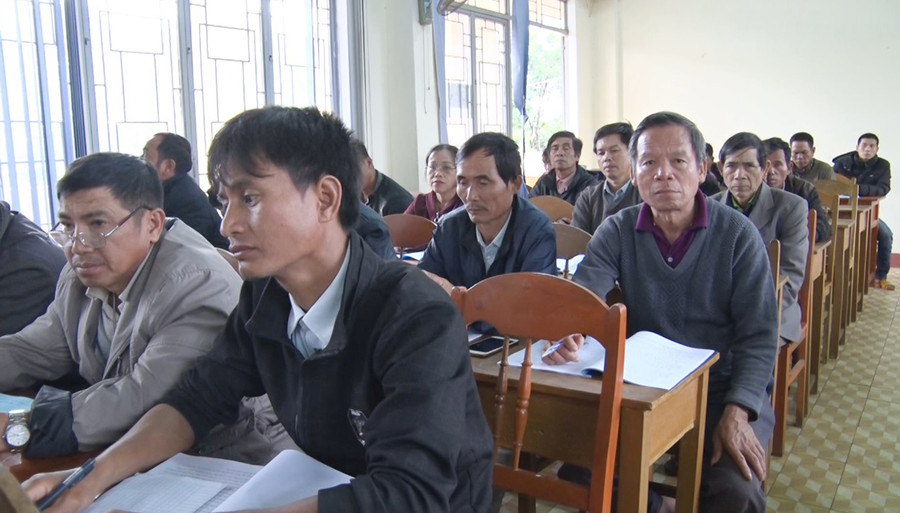  Bồi dưỡng kỹ năng cho các hòa giải viên trên địa bàn huyện Mang Yang. Ảnh: Hà Phương