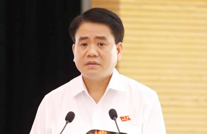 Ông Nguyễn Đức Chung khi còn công tác. 