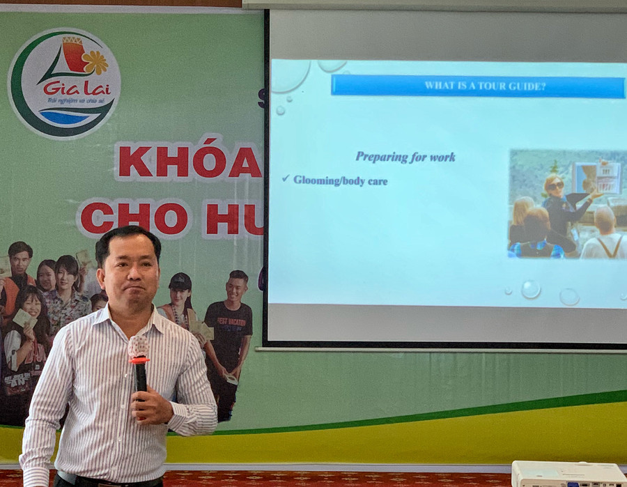 Thạc sĩ Mã Xuân Vinh. Ảnh: Minh Châu