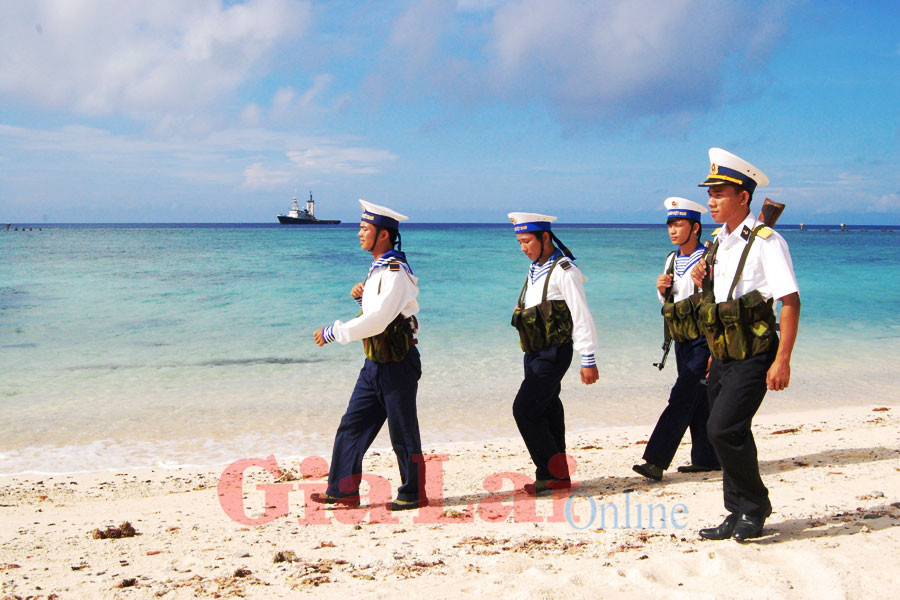 Tuần tra mùa Xuân. Ảnh: Mai Thắng Tuần tra mùa Xuân. Ảnh: Mai Thắng