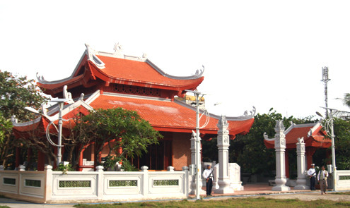 Chùa Phan Vinh đã hoàn thành 75% khối lượng công việc.