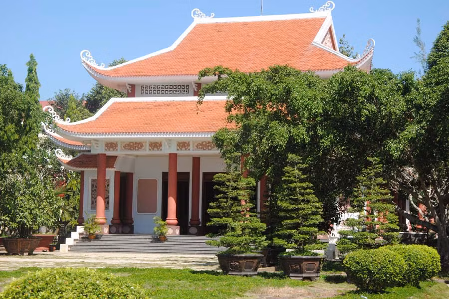 Khu Lưu niệm Cô Ba Định. Ảnh: Đoàn Minh Phụng