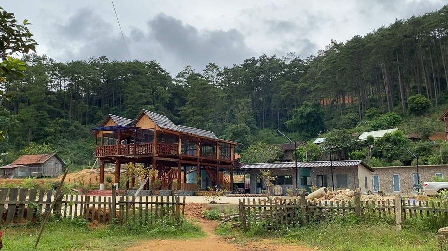 Homestay để phục vụ du khách trong làng. Ảnh: Thanh Tuấn