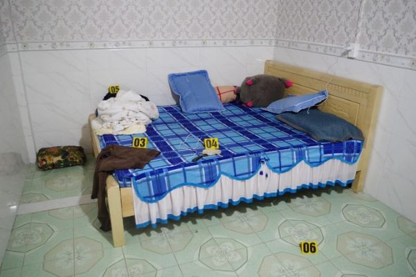 Hiện trường xảy ra vụ việc (Ảnh công an cung cấp).