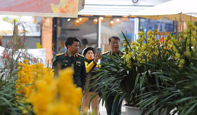  Thời điểm hiện tại hoa địa lan đang được các nhà vườn đóng đi ra các tỉnh phía Bắc. Như thường lệ, trước Tết khoảng 10 ngày hoa sẽ được chuyển đến TP Hồ Chí Minh, các tỉnh Đông Nam bộ và miền Trung