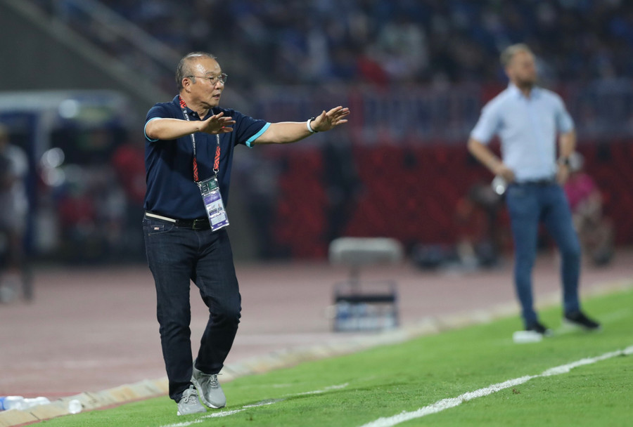 HLV Park Hang-seo đã có một cái kết không trọn vẹn với đội tuyển Việt Nam. Ảnh: Lâm Thỏa