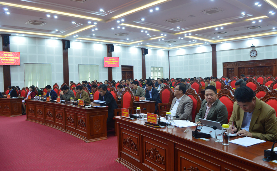 Các đại biểu tham dự hội nghị. Ảnh: Anh Huy