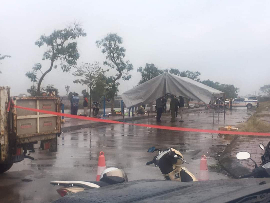 Hiện trường vụ án mạng. Ảnh: CTV. Hiện trường vụ án mạng. Ảnh: CTV.