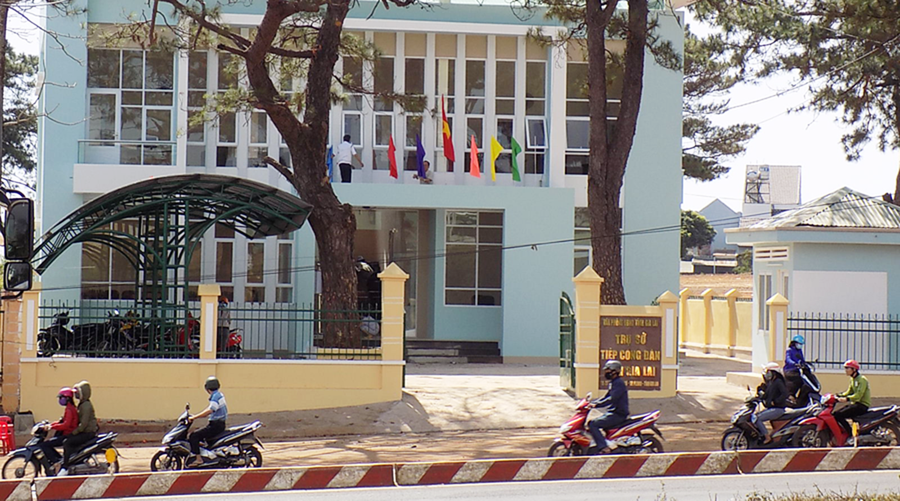Trụ sở Tiếp công dân tỉnh (số 27 đường Nguyễn Văn Cừ, phường Ia Kring, TP. Pleiku). Ảnh: Thanh Nhật