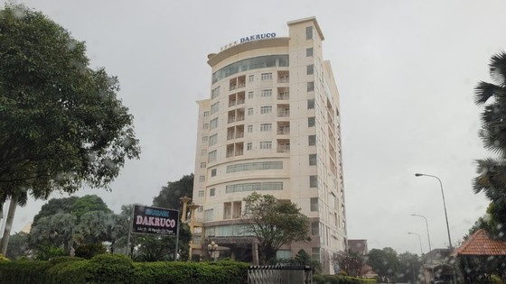 Trụ sở Công ty Cổ phần Cao Su Đắk Lắk. Ảnh: SGGPO