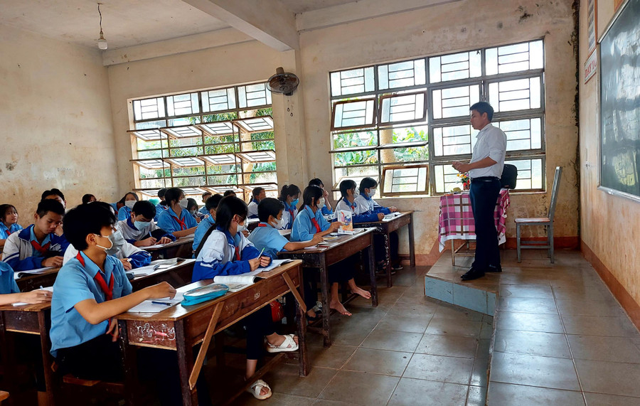 Tại huyện Chư Pưh có 5 nhân viên kế toán trường học nghỉ việc trong năm 2022. Ảnh: Nguyễn Tú