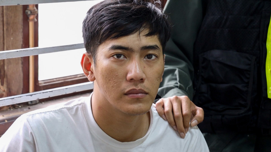 Võ Chí Thanh bị bắt giữ trong đường dây vận chuyển, mua bán trái phép chất ma túy từ Campuchia về Việt Nam. Ảnh: Giang Phương Võ Chí Thanh bị bắt giữ trong đường dây vận chuyển, mua bán trái phép chất ma túy từ Campuchia về Việt Nam. Ảnh: Giang Phương