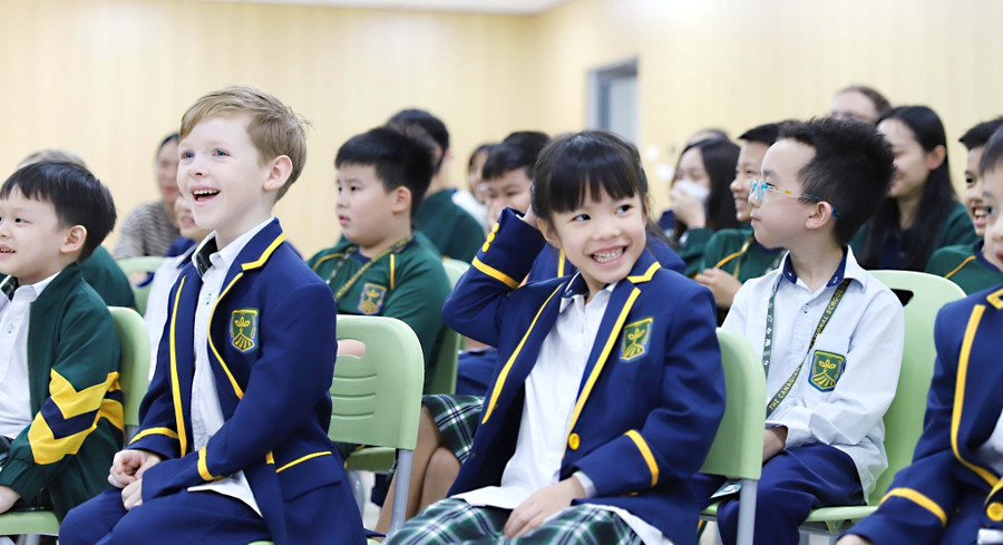 Học sinh trường CIS Lào Cai. Ảnh: CIS Học sinh trường CIS Lào Cai. Ảnh: CIS