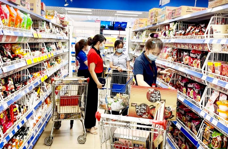 Gia Lai nỗ lực không để thiếu hàng, sốt giá trong dịp Tết Nguyên đán. Ảnh: Vũ Thảo Ảnh: Vũ Thảo