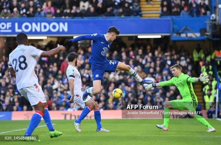 Kai Havertz là cầu thủ nổi bật nhất trên hàng công. Ảnh: AFP
