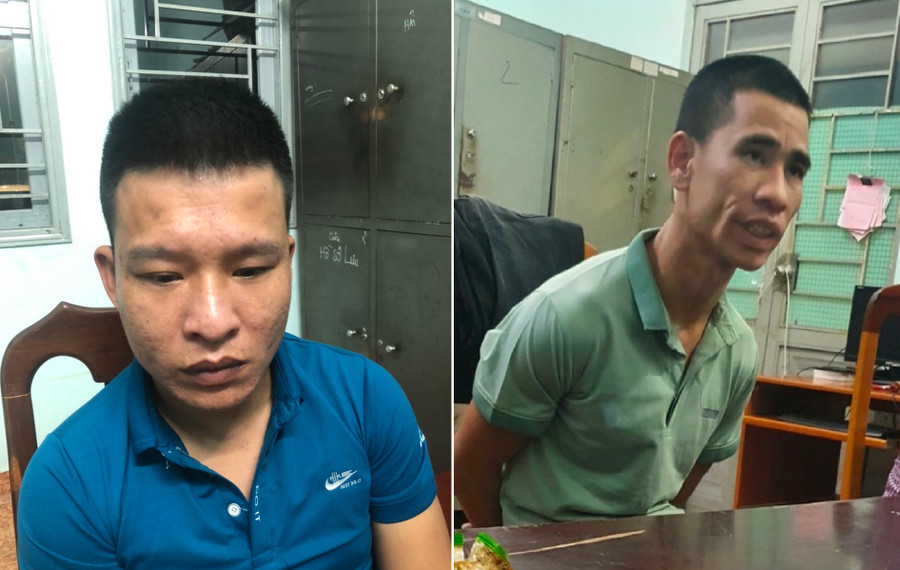 Trương Văn Hải và Nguyễn Đình Sang bị bắt khi đang lẩn trốn tại huyện Đạ Huoai, tỉnh Lâm Đồng.