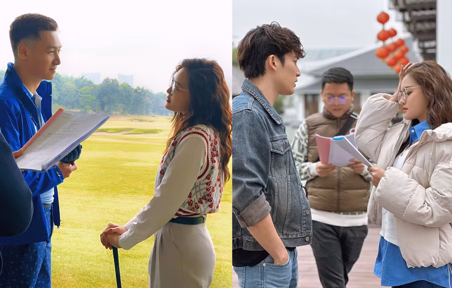 Người hâm mộ thích thú khi Thùy Anh kết hợp với Mạnh Trường và Đình Tú. Ảnh: NVCC