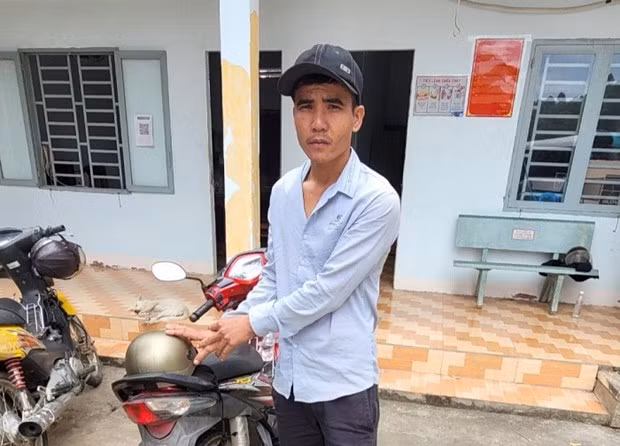 Đối tượng Bùi Văn Ngọc bị lực lượng công an bắt giữ. Nguồn: Báo Công an nhân dân