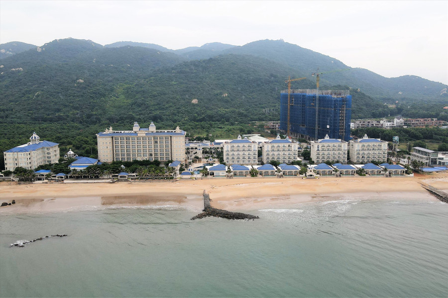 Có hơn 400 phòng, nhưng lượng khách đặt phòng tại Lan Rừng Resort còn khá thấp vào dịp Tết. Ảnh: Thành An