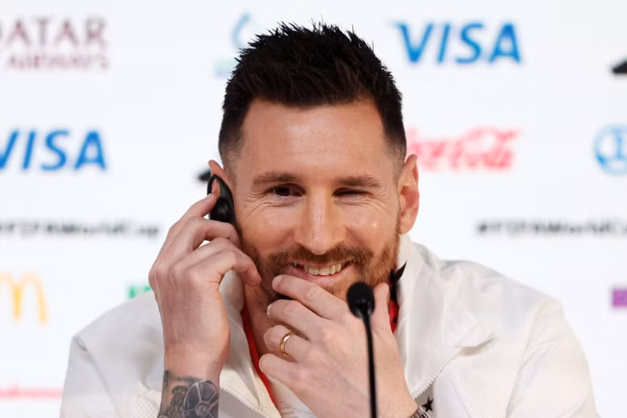 Messi có thể đưa Ả Rập Xê Út vào dự tính của mình một khi cân nhắc điểm đến ở giai đoạn chuẩn bị giải nghệ. Ảnh: AFP