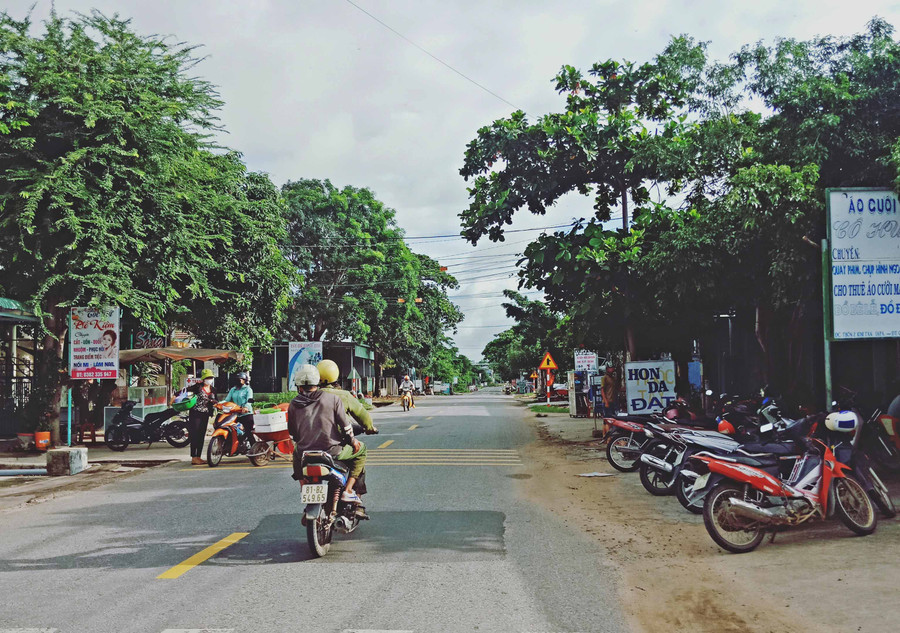 Trung tâm xã Kim Tân (huyện Ia Pa). Ảnh: ĐÌNH PHÊ