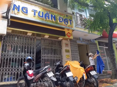 Tiệm vàng bị kẻ gian đột nhập. Nguồn: CAND