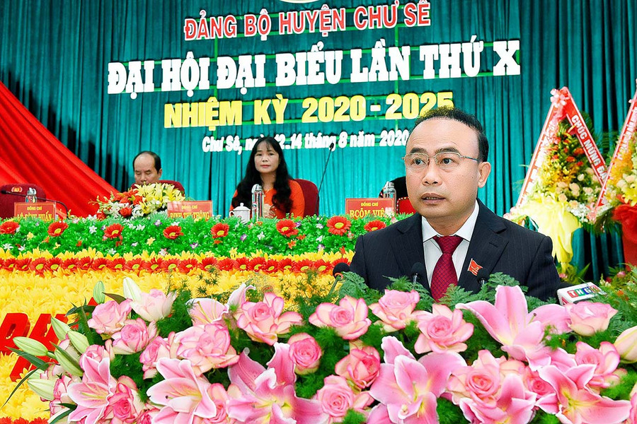 Ông Nguyễn Hồng Hà phát biểu khai mạc đại hội. Ảnh: Đức Thụy Ông Nguyễn Hồng Hà phát biểu khai mạc đại hội. Ảnh: Đức Thụy