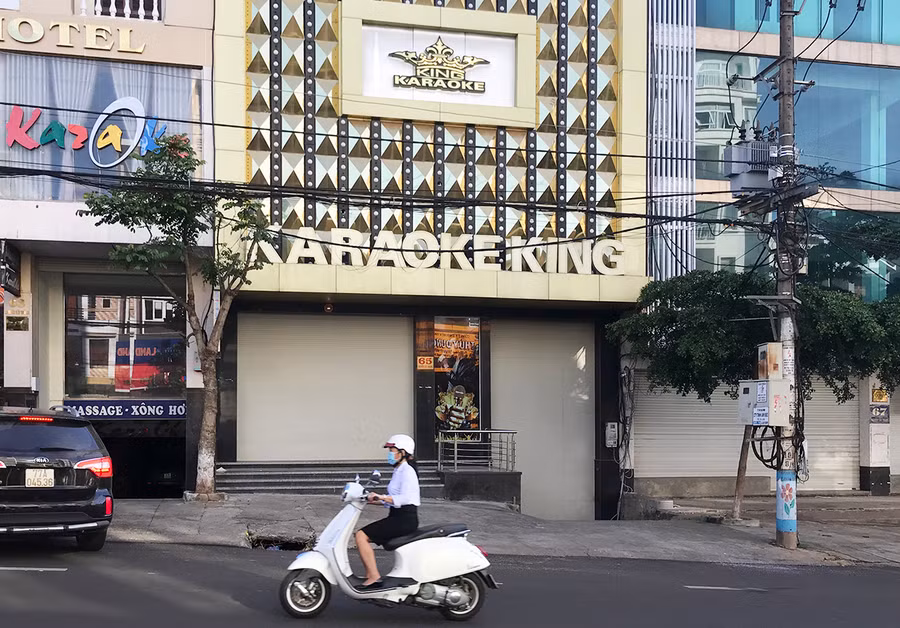  Quán karaoke nơi xảy ra vụ việc. Ảnh: Văn Ngọc